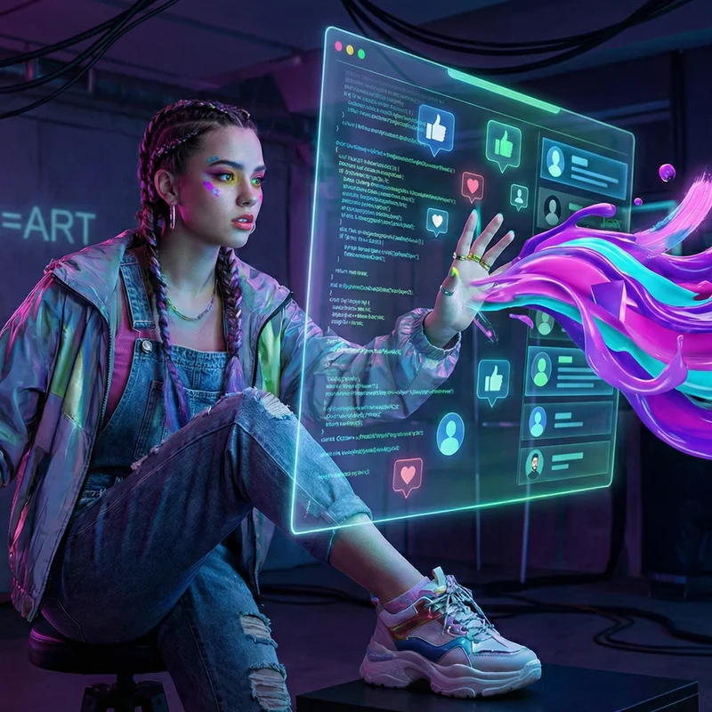 Social AI — Processo criativo